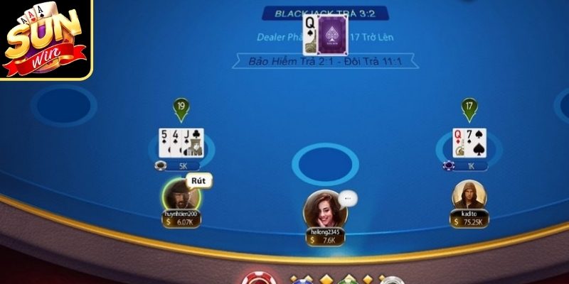 Luật chơi Blackjack Sunwin