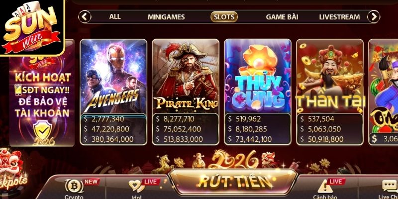 Tổng quan kho game Sunwin