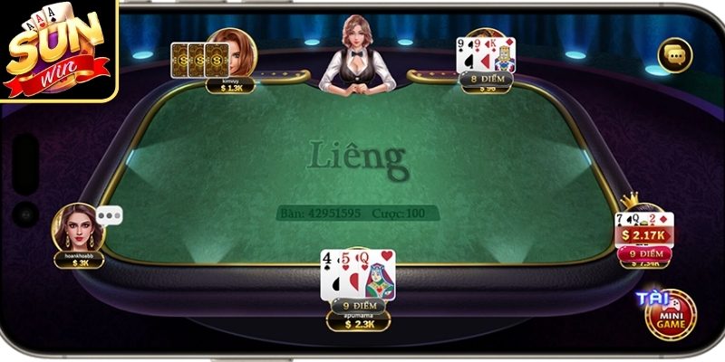 Thứ hạng bộ trong Liêng Sunwin